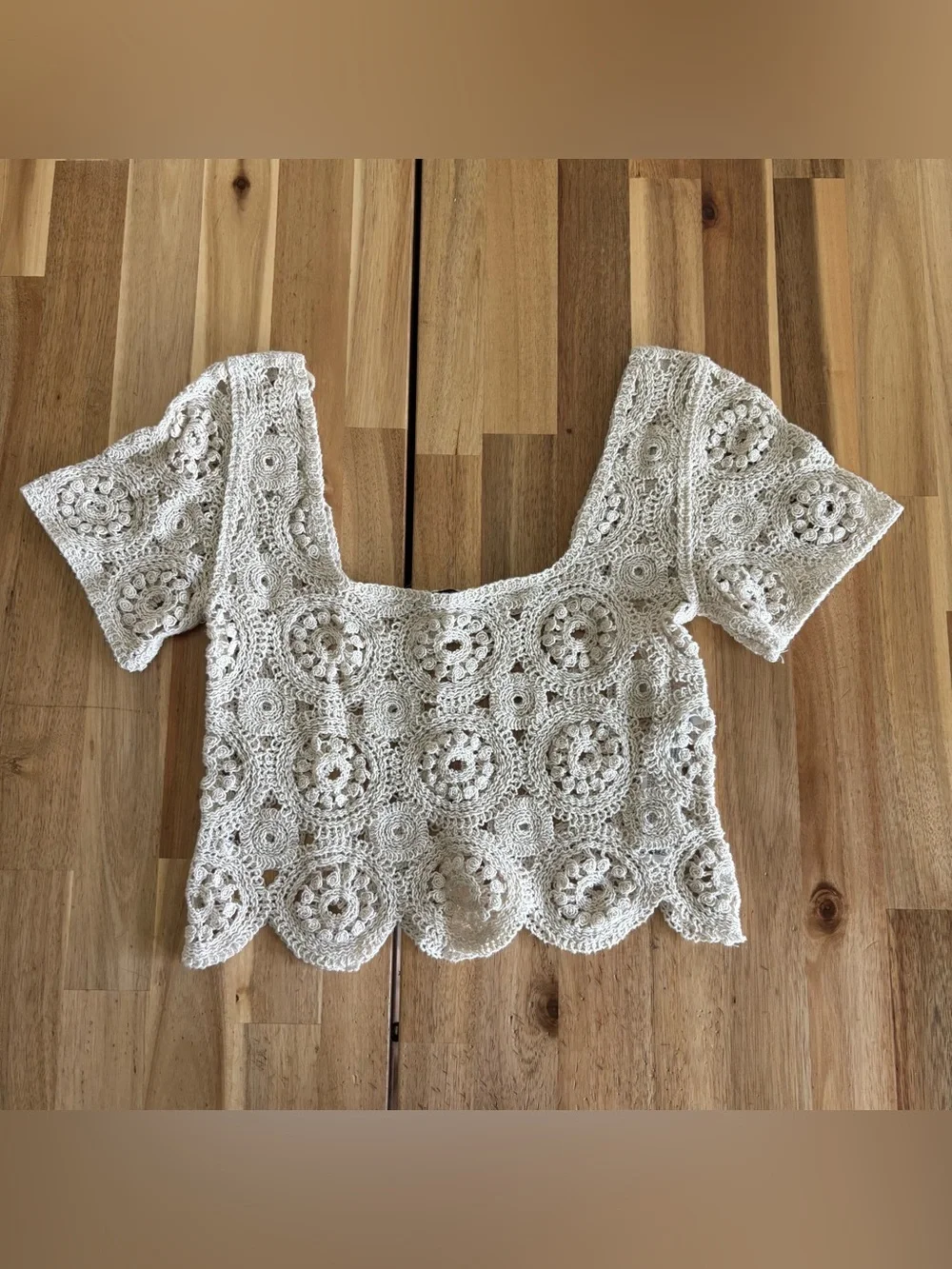 ZARA Crochet Top